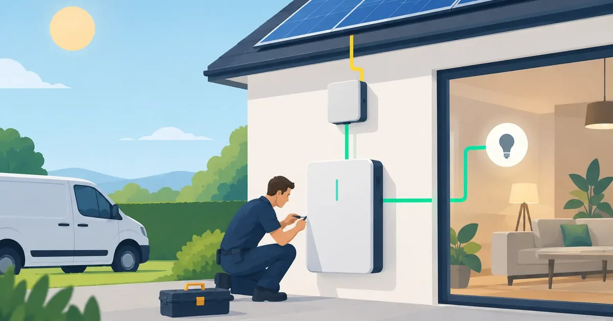 Thuisbatterij installeren bij woning door Donck Elektrotechniek