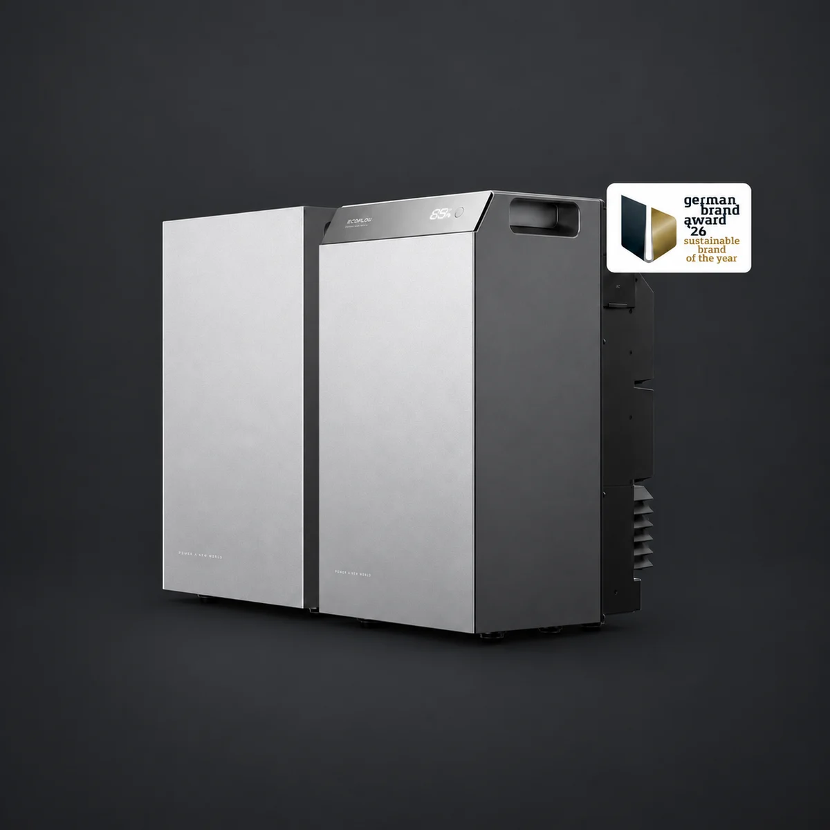 EcoFlow STREAM AC 5000 thuisbatterij met twee modules voor 10 kWh opslag