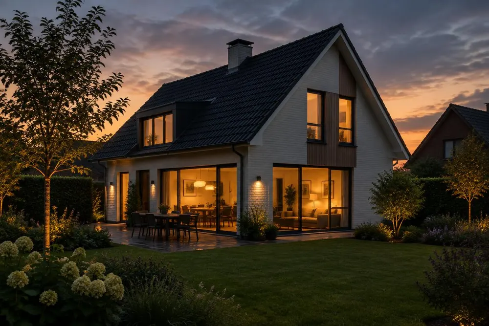 Woning met thuisbatterij zonder zonnepanelen voor noodstroom